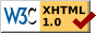 W3C XHTML Compliant